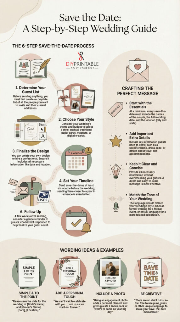 Save the Date Wedding Planning Guide
