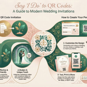 QR Codes for Modern Wedding Invitations