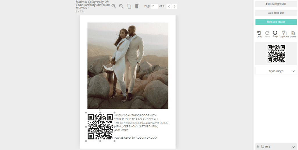 How To Use A QR Code For Wedding Invitations | Do It Yourself Printables