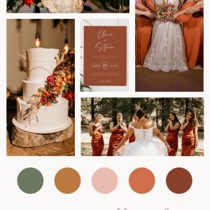 Terracotta Wedding Color Schemes