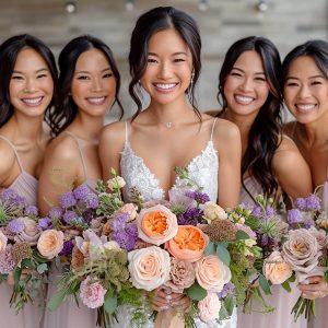 Creative Bridal Shower Bride and Bridesmaids