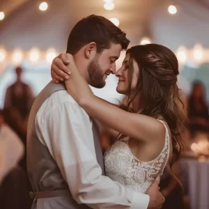 wedding couple dancing