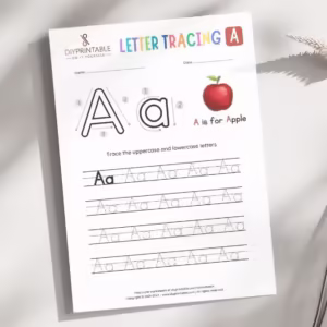 Tracing the Letter A