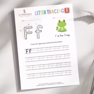 Tracing the Letter F