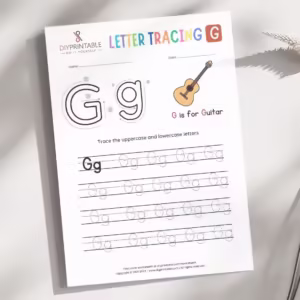 Tracing the Letter G