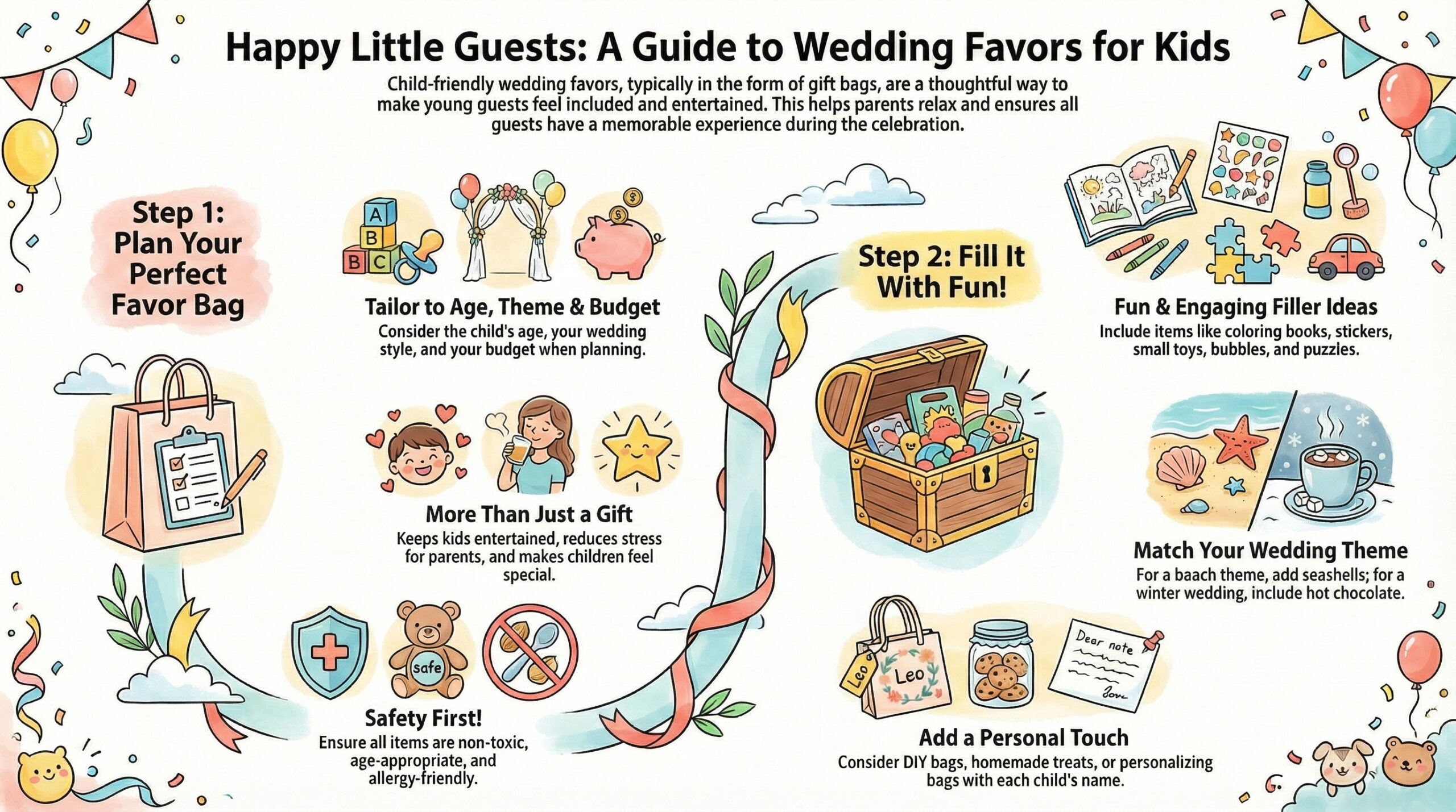 Child Friendly Wedding Favors