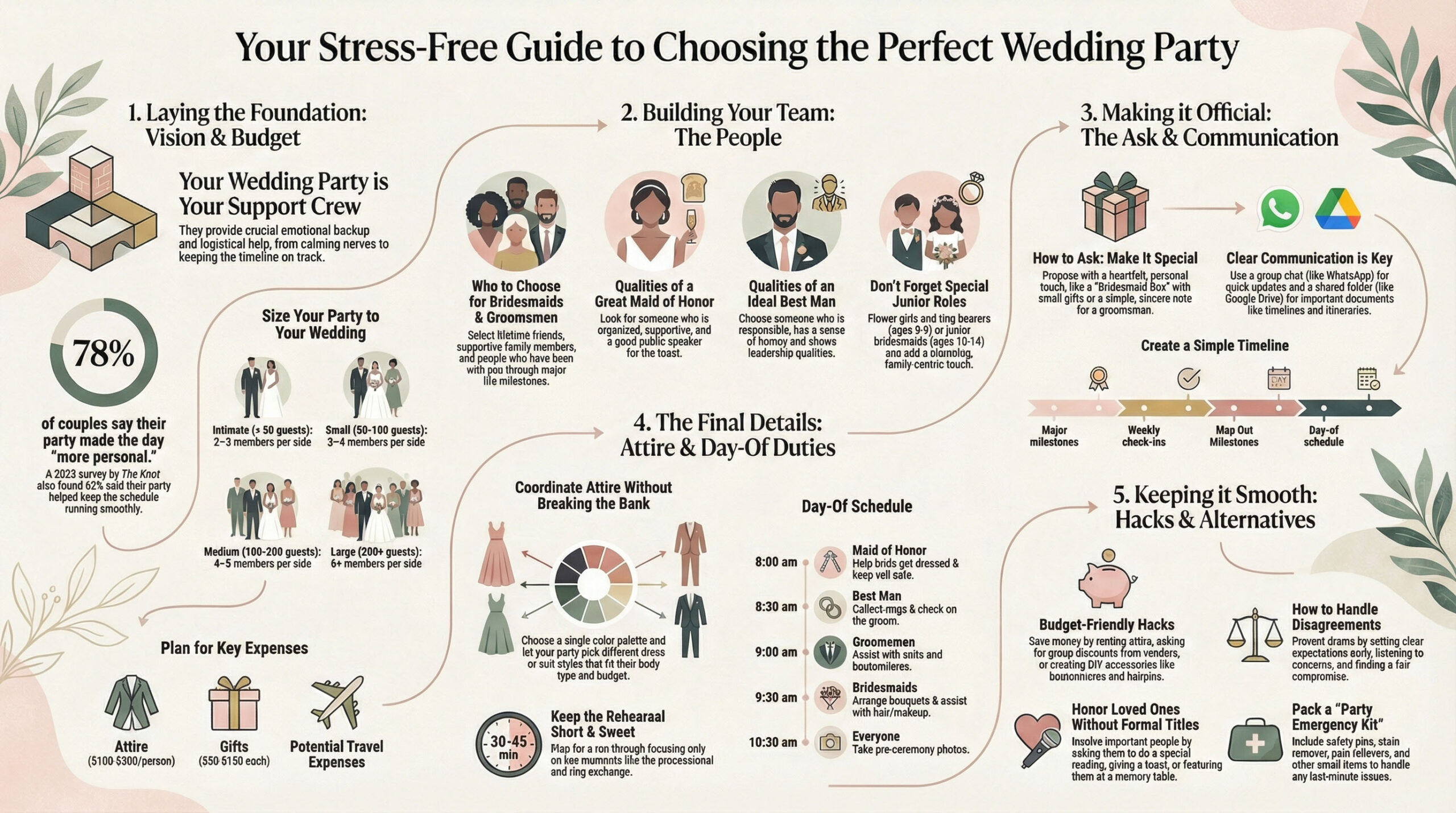 How To Choose Your Wedding Party