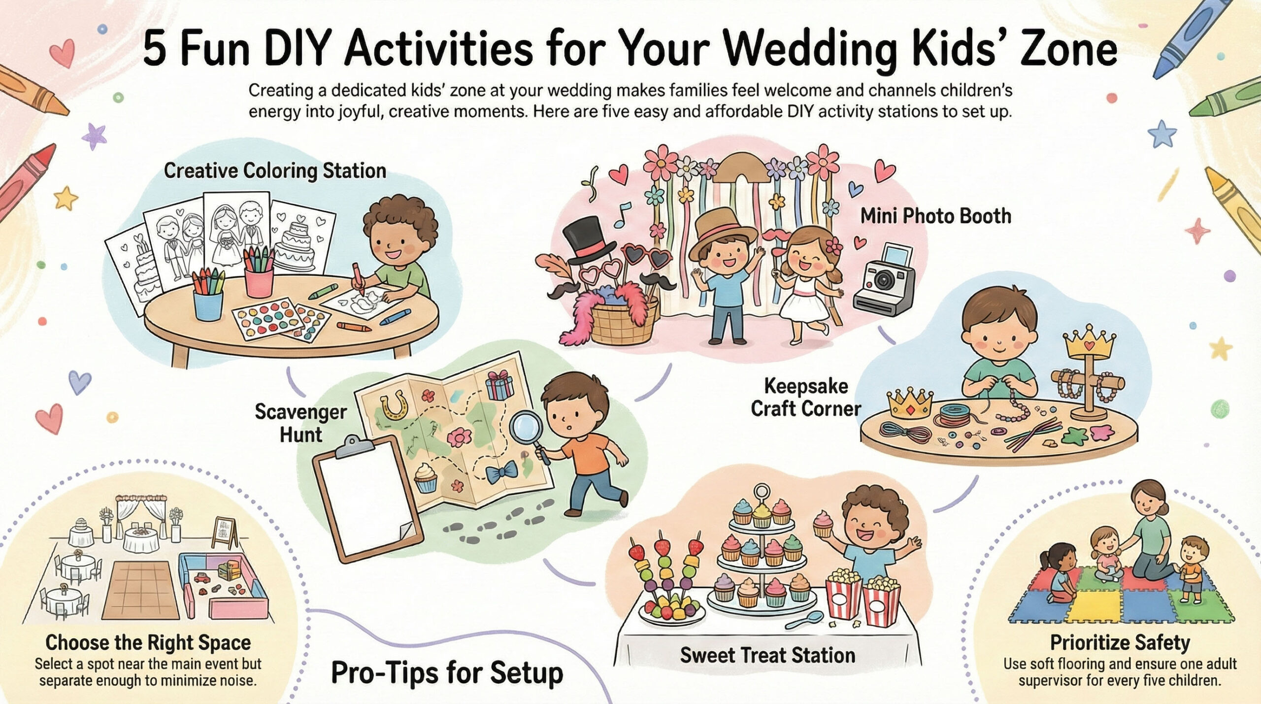 How to Keep Kids Entertained at a Wedding