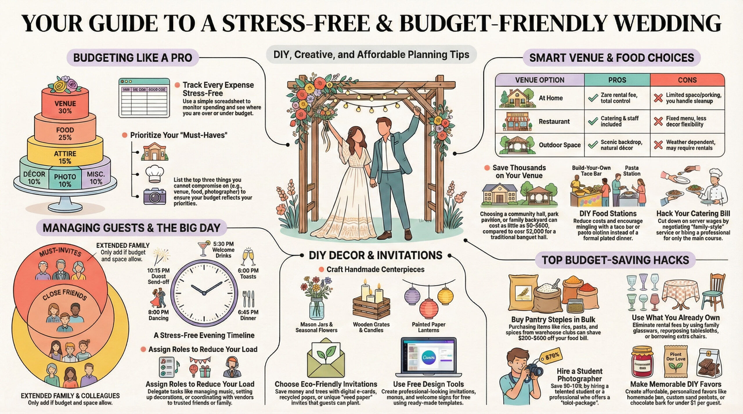 Smart Wedding Planning and Budgeting