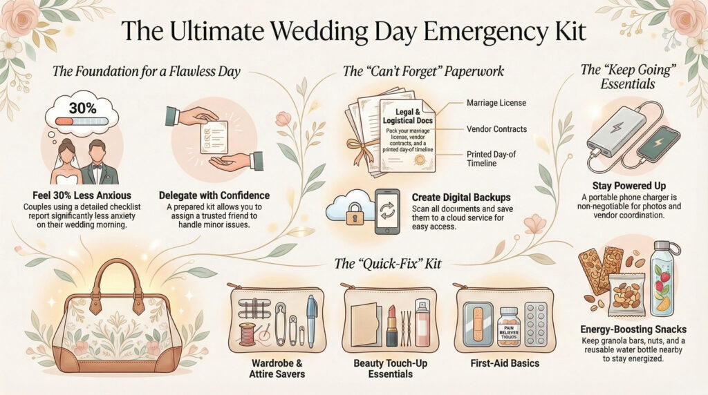 The Ultimate Wedding Emergency Kit