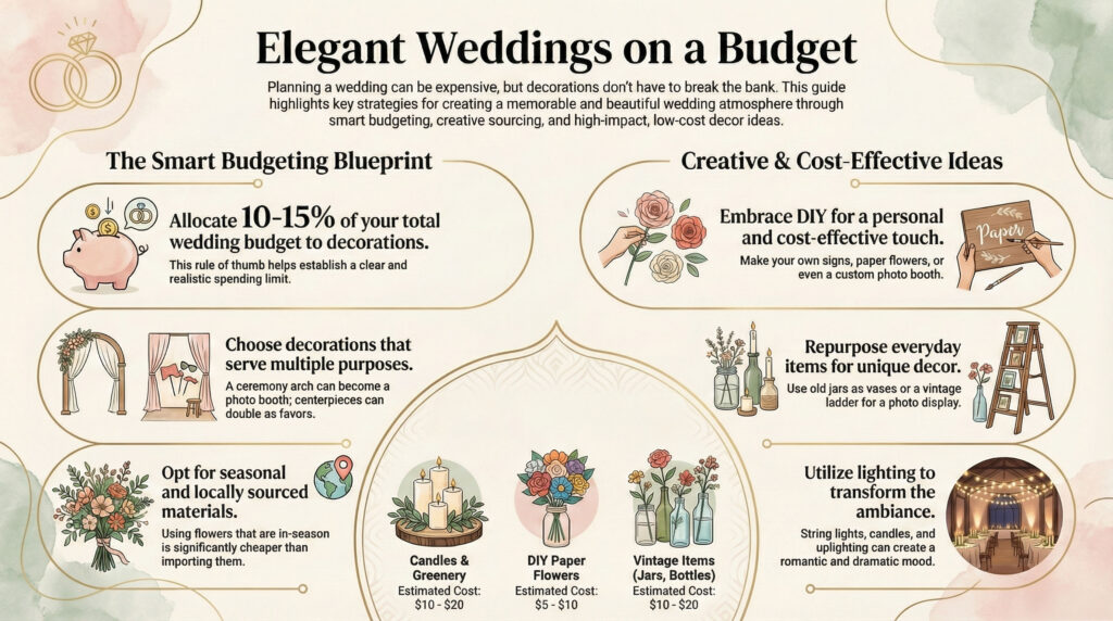 Budget Friendly Wedding Decor