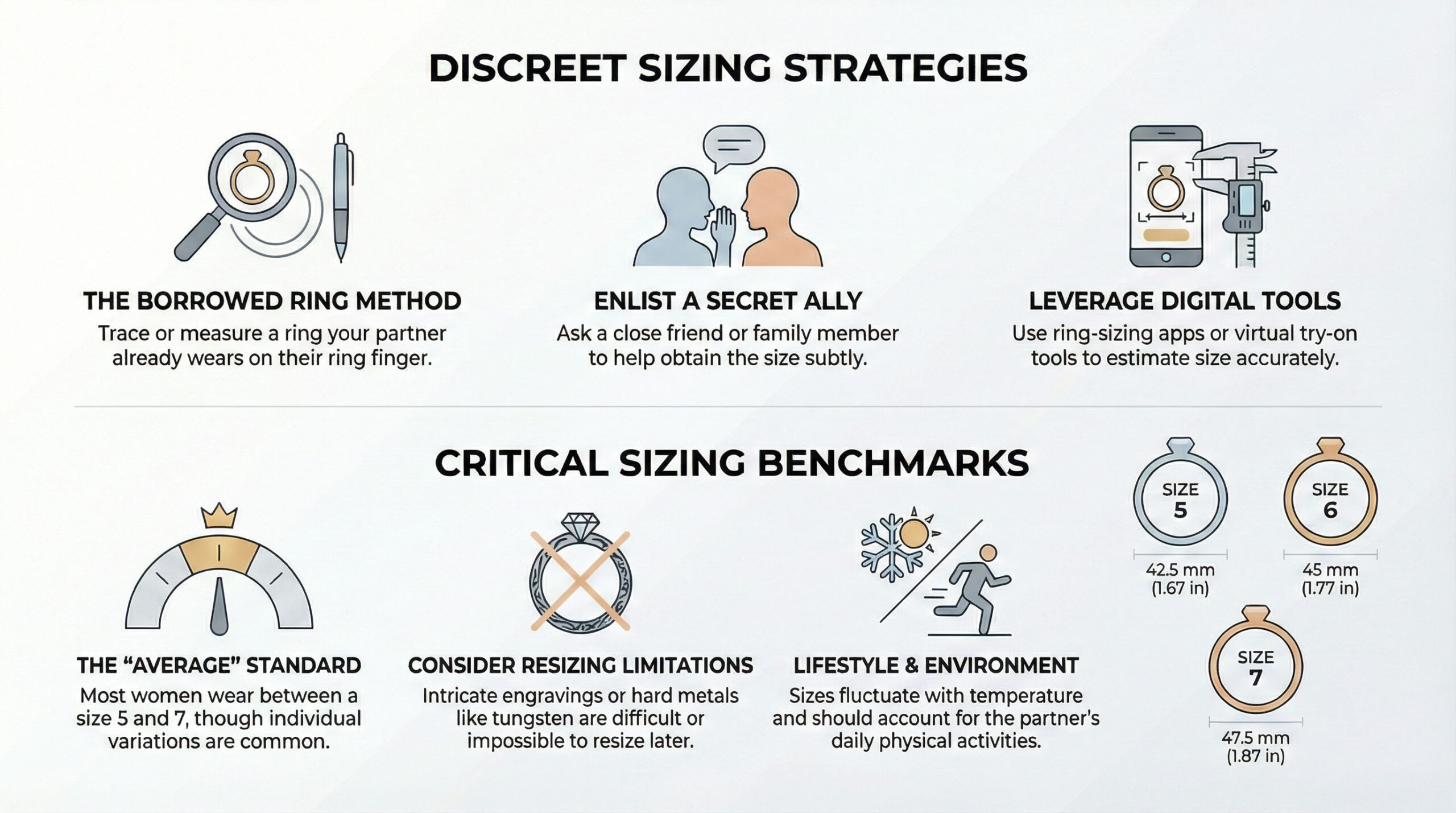 How to Find Her Ring Size Secretly for a Surprise Proposal